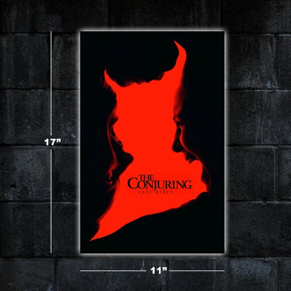 Art | Conjuring Last Rites Horror Movie Poster 11x17 Film Wall Art ...